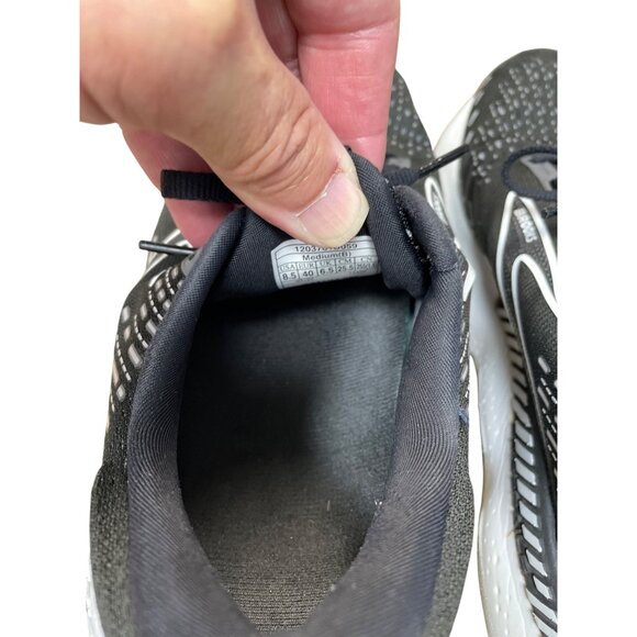 Brooks Glycerin GTS 20 womans black white running shoes sneakers size 8.5B SKU 9 - Picture 7 of 14